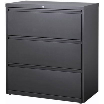 Lorell Fortress Series Lateral File - 36" Width x 18.8" Depth x 40.1" Height - 3 x Drawer(s) for File - A4, Legal, Lette