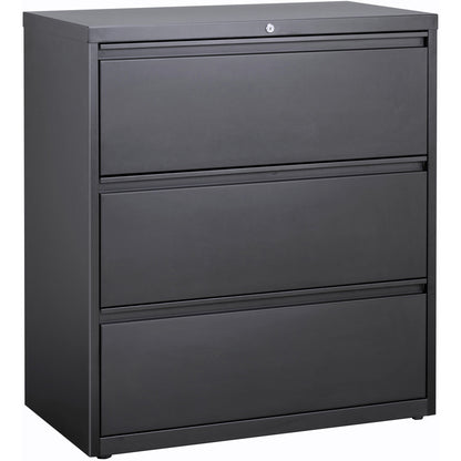 Lorell Fortress Series Lateral File - 36" Width x 18.8" Depth x 40.1" Height - 3 x Drawer(s) for File - A4, Legal, Lette