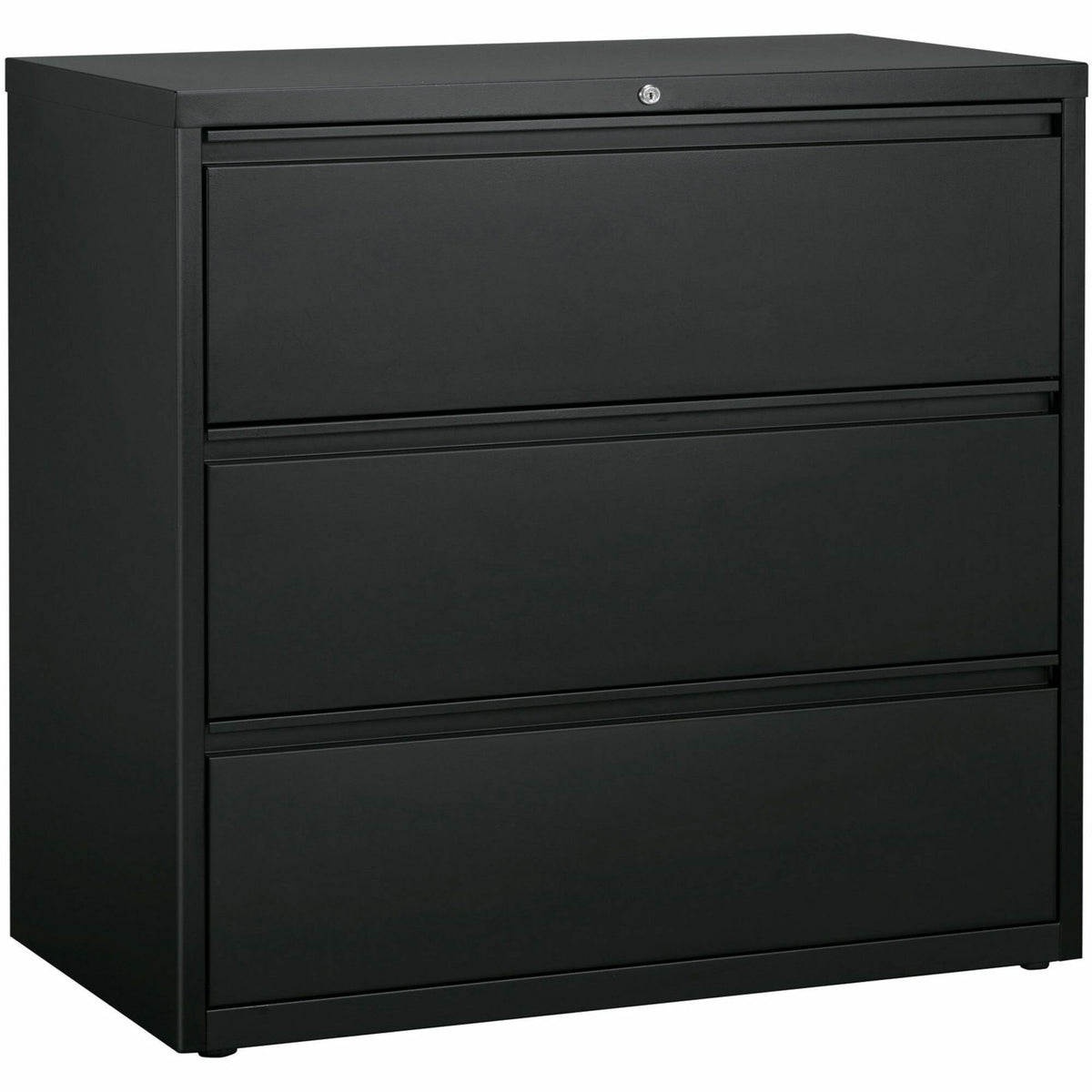 Lorell Fortress Series Lateral File - 42" Width x 18.8" Depth x 40.1" Height - 3 x Drawer(s) for File - A4, Legal, Lette