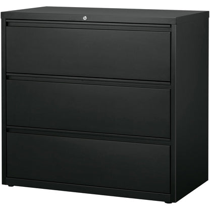 Lorell Fortress Series Lateral File - 42" Width x 18.8" Depth x 40.1" Height - 3 x Drawer(s) for File - A4, Legal, Lette
