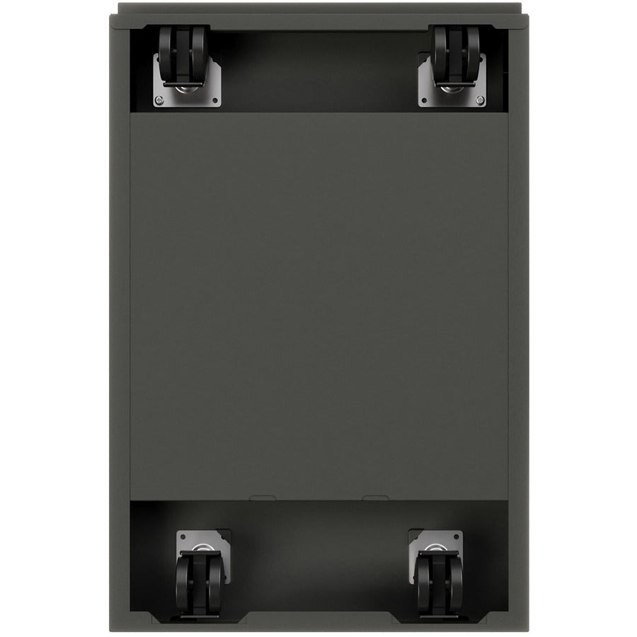 Lorell 20" File/File Mobile File Cabinet with Full-Width Pull - 15" Width x 19.9" Depth x 27.7" Height - 2 x Drawer(s) f