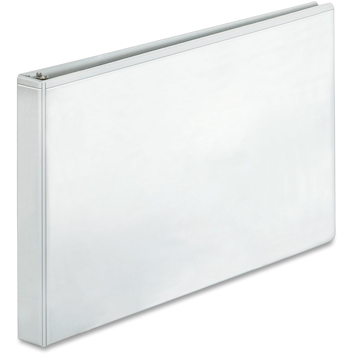 Business Source Tabloid-size Round Ring Reference Binder - 1" Binder Capacity - Tabloid - 11" x 17" Sheet Size - Fastene