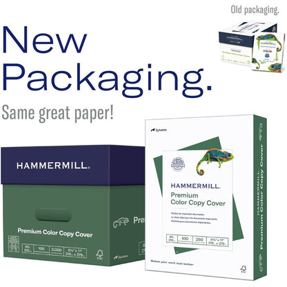 Hammermill Premium Color Copy Cover - White - 100 Brightness - 17" x 11" - 80 lb Basis Weight - Super Smooth - FSC - 250