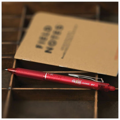 FriXion Gel Ink Pen Refills - 0.70 mm , Medium Point - Red Ink - Eco-friendly, Wear Resistant, Tear Resistant, Erasable 