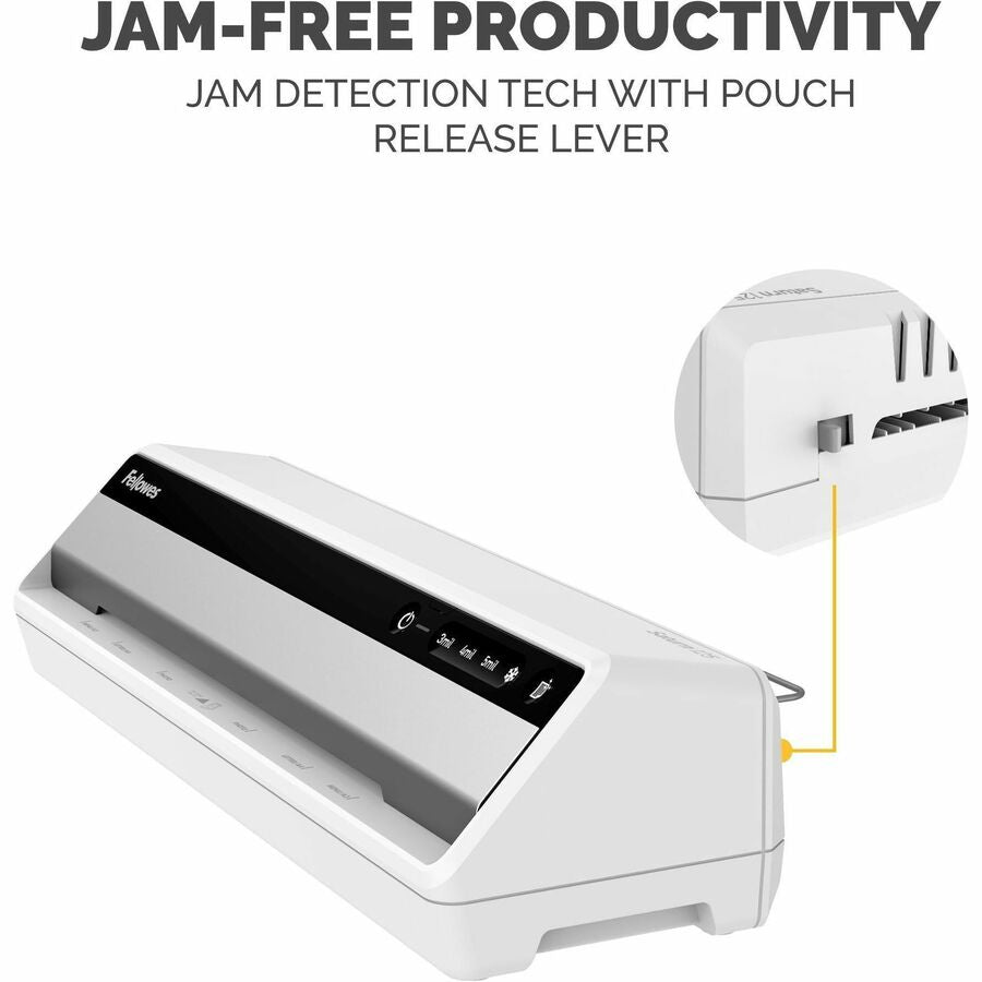 Fellowes Saturn3i 125 Laminator with Pouch Starter Kit - 5 mil Lamination Thickness - 12.50" - 4.1" Height x 20.9" Width