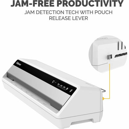 Fellowes Saturn3i 125 Laminator with Pouch Starter Kit - 5 mil Lamination Thickness - 12.50" - 4.1" Height x 20.9" Width