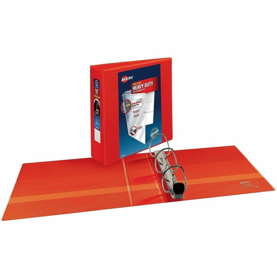 Avery® Heavy-Duty View Binders with One Touch EZD Rings - 3" Binder Capacity - Letter - 8 1/2" x 11" Sheet Size - 670 Sh