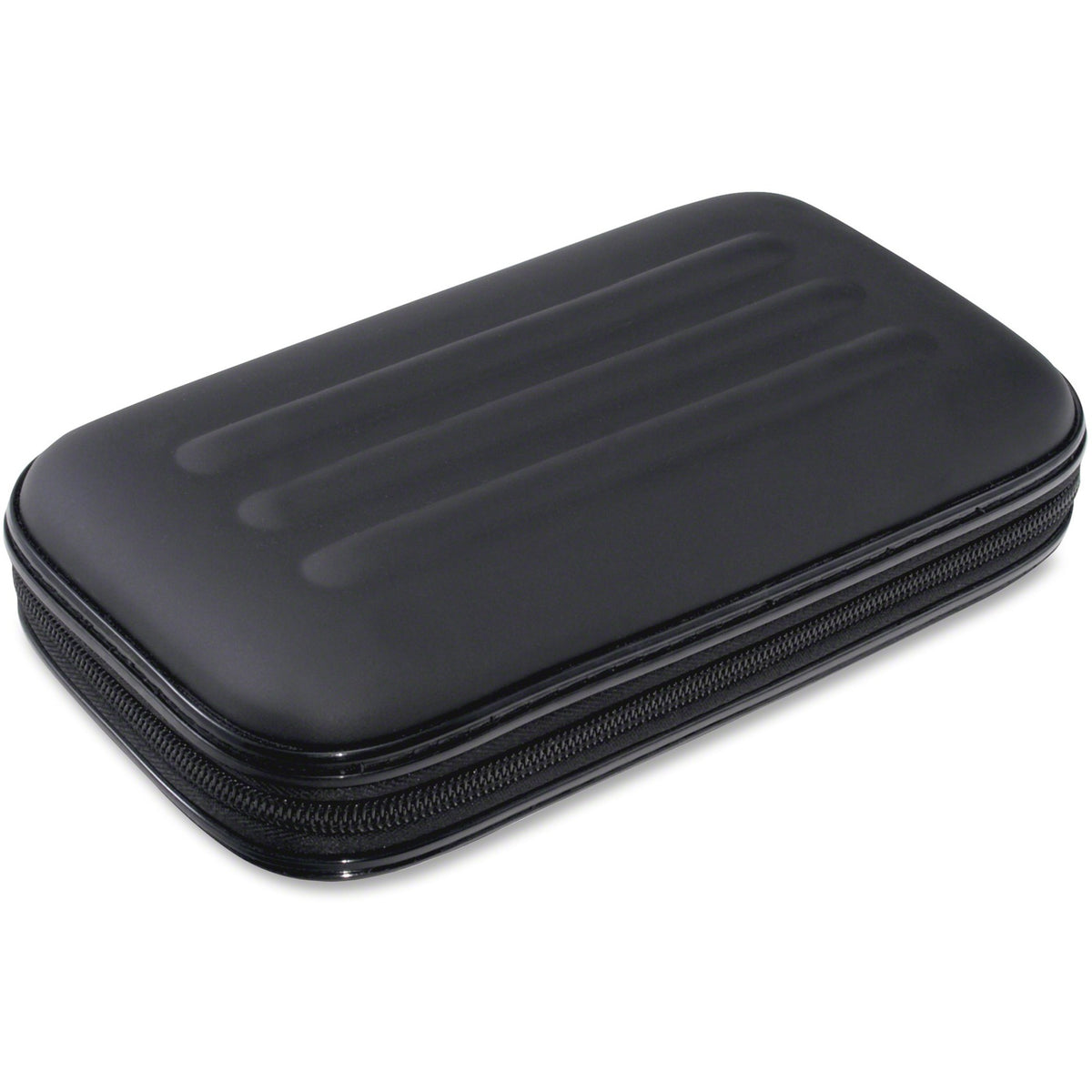 Advantus Large Soft-Sided Pencil Case - External Dimensions: 2" Width x 8.8" Depth x 5.3" Height - Zipper Closure - Fabr