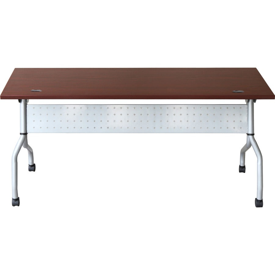 Lorell Preference Flip and Nest Training Table - Rectangle Top - Four Leg Base - 4 Legs - 23.60" Table Top Width x 72" T