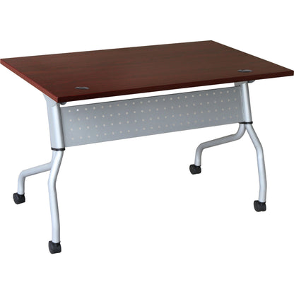 Lorell Preference Flip and Nest Training Table - Rectangle Top - Four Leg Base - 4 Legs - 23.60" Table Top Width x 48" T