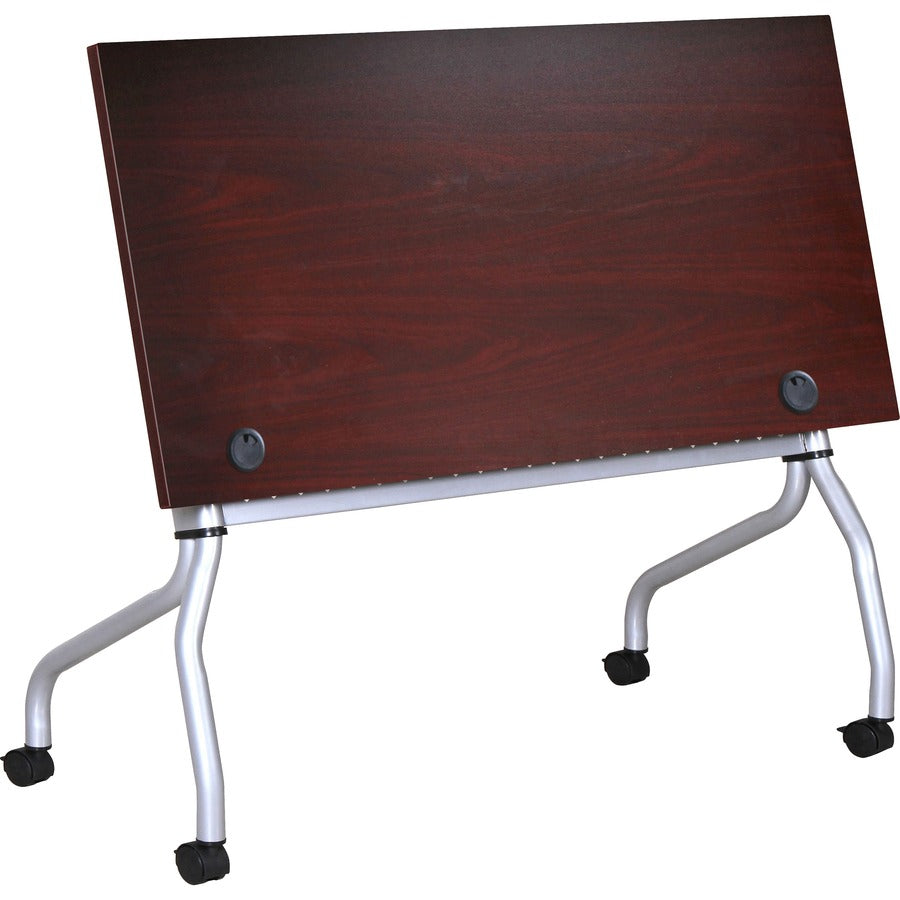 Lorell Preference Flip and Nest Training Table - Rectangle Top - Four Leg Base - 4 Legs - 23.60" Table Top Width x 48" T