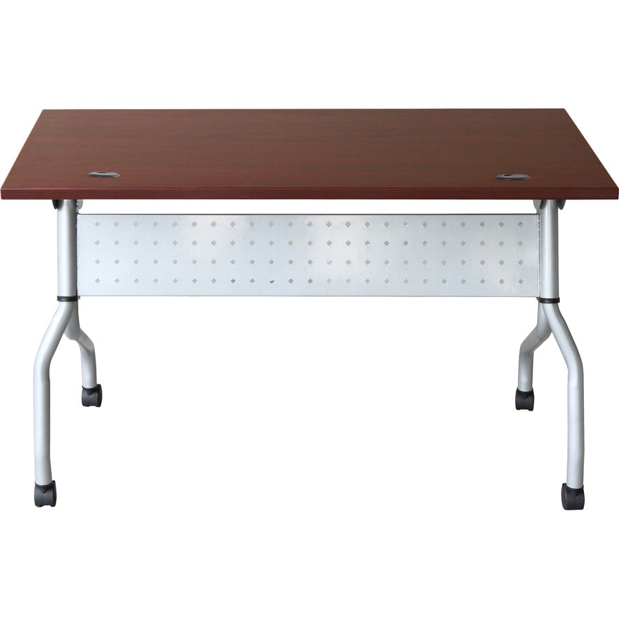 Lorell Preference Flip and Nest Training Table - Rectangle Top - Four Leg Base - 4 Legs - 23.60" Table Top Width x 48" T