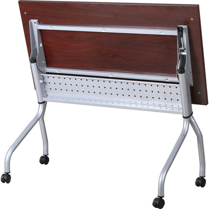 Lorell Preference Flip and Nest Training Table - Rectangle Top - Four Leg Base - 4 Legs - 23.60" Table Top Width x 48" T
