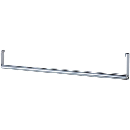 Lorell Industrial Wire Shelving Garment Hanger Bar - x 48" Length - for Garment, Coat - Metal - Chrome - 1 Each