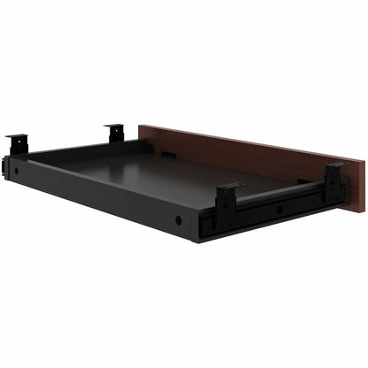 Lorell Universal Center Drawer - 28.35" Length x 16.73" Width x 5.12" Height - Mahogany, Laminate - 1 Each