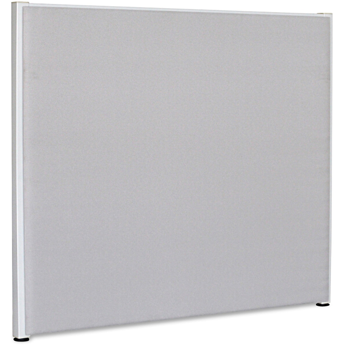 Lorell Panel System Partition Fabric Panel - 72.5" Width x 60" Height - Steel Frame - Gray - 1 Each