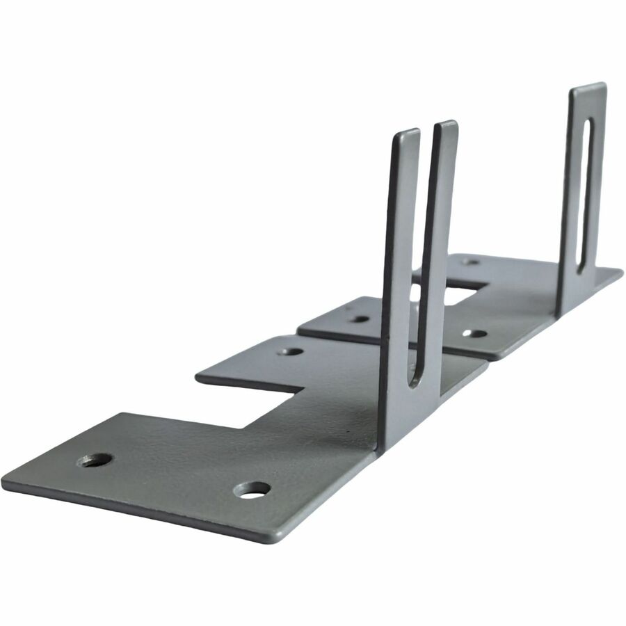 Lorell Panel System Wall Brackets - 2.50" Width x 3.75" Depth x 2.50" Height - Aluminum - Aluminum - 1 Set
