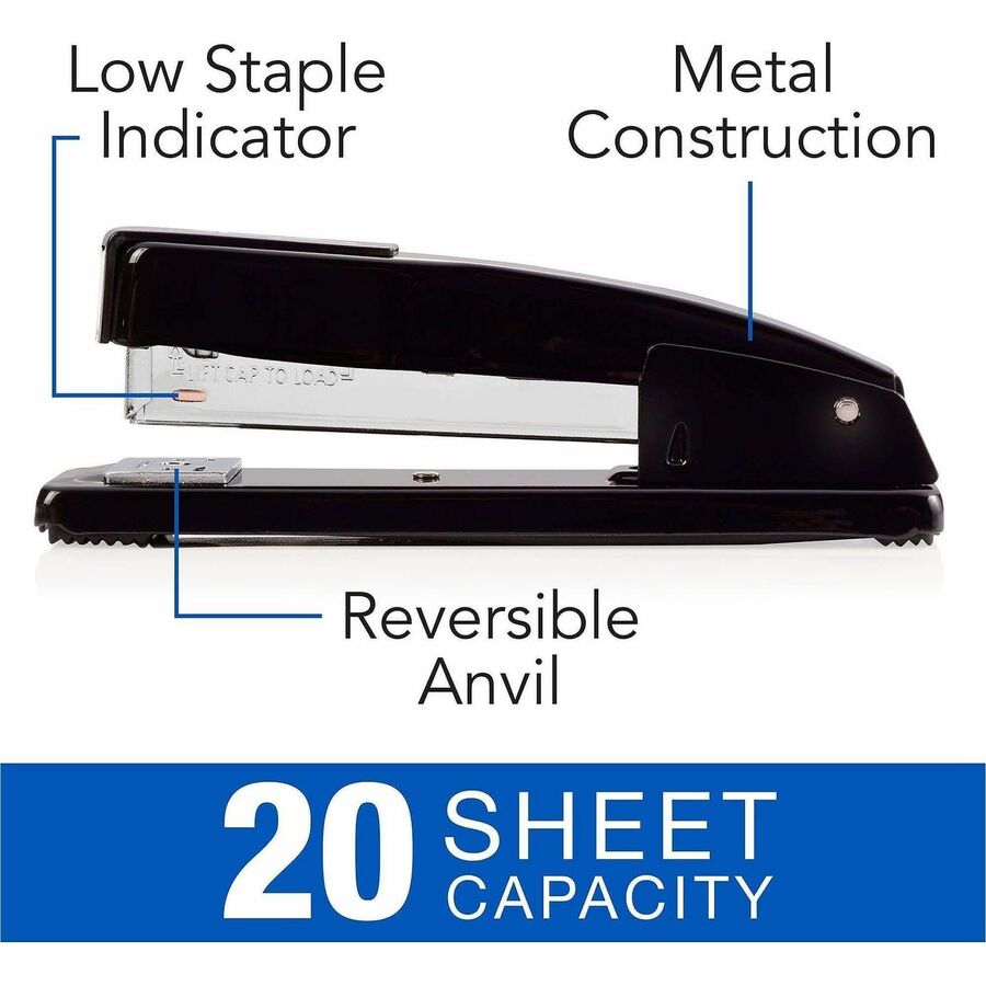 Swingline Commercial Desk Stapler - Staples Upto 20 Sheet of 20lb Paper - Holds Upto 210 Staple - Full Strip - Staple Si