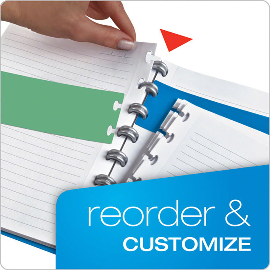 TOPS Versa Crossover Ruled Spiral Notebook - 60 Sheets - Spiral - 24 lb Basis Weight - 6" x 9" Sheet Size - Navy Poly Co