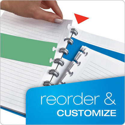 TOPS Versa Crossover Ruled Spiral Notebook - 60 Sheets - Spiral - 24 lb Basis Weight - 6" x 9" Sheet Size - Navy Poly Co