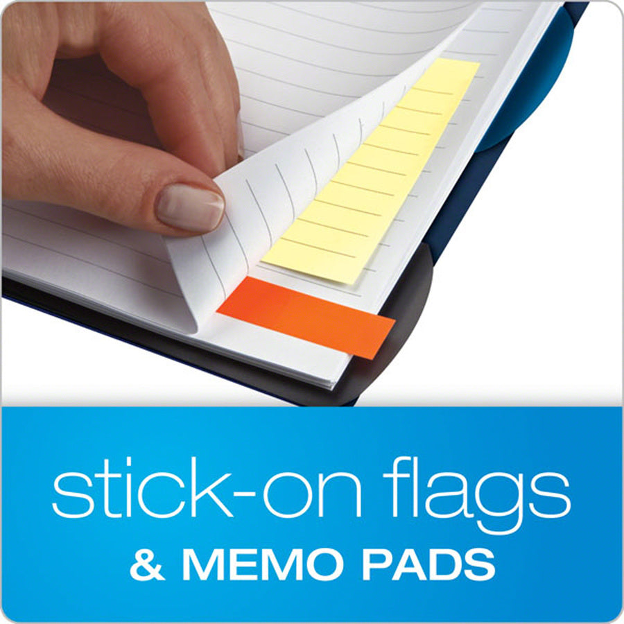 TOPS Versa Crossover Ruled Spiral Notebook - 60 Sheets - Spiral - 24 lb Basis Weight - 6" x 9" Sheet Size - Navy Poly Co