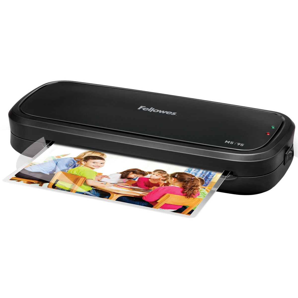 Fellowes M5-95 Laminator with Pouch Starter Kit - Pouch - 5 mil Lamination Thickness - 9.50" - 2.6" Height x 14" Width x