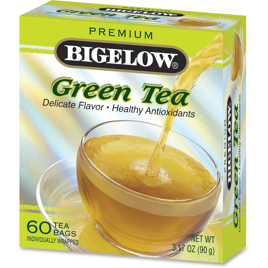 Bigelow® Blend Green Tea Bag Green Tea Bag - 3.2 oz Per Box - 60 - 60 / Box