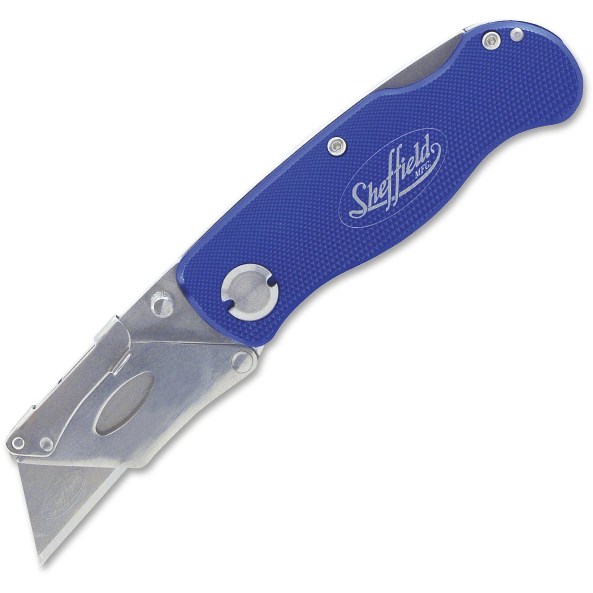 Sheffield Great NeckLockback Utility Knife - 0.7" Height x 4" Width x 8.9" Length - 1 Each