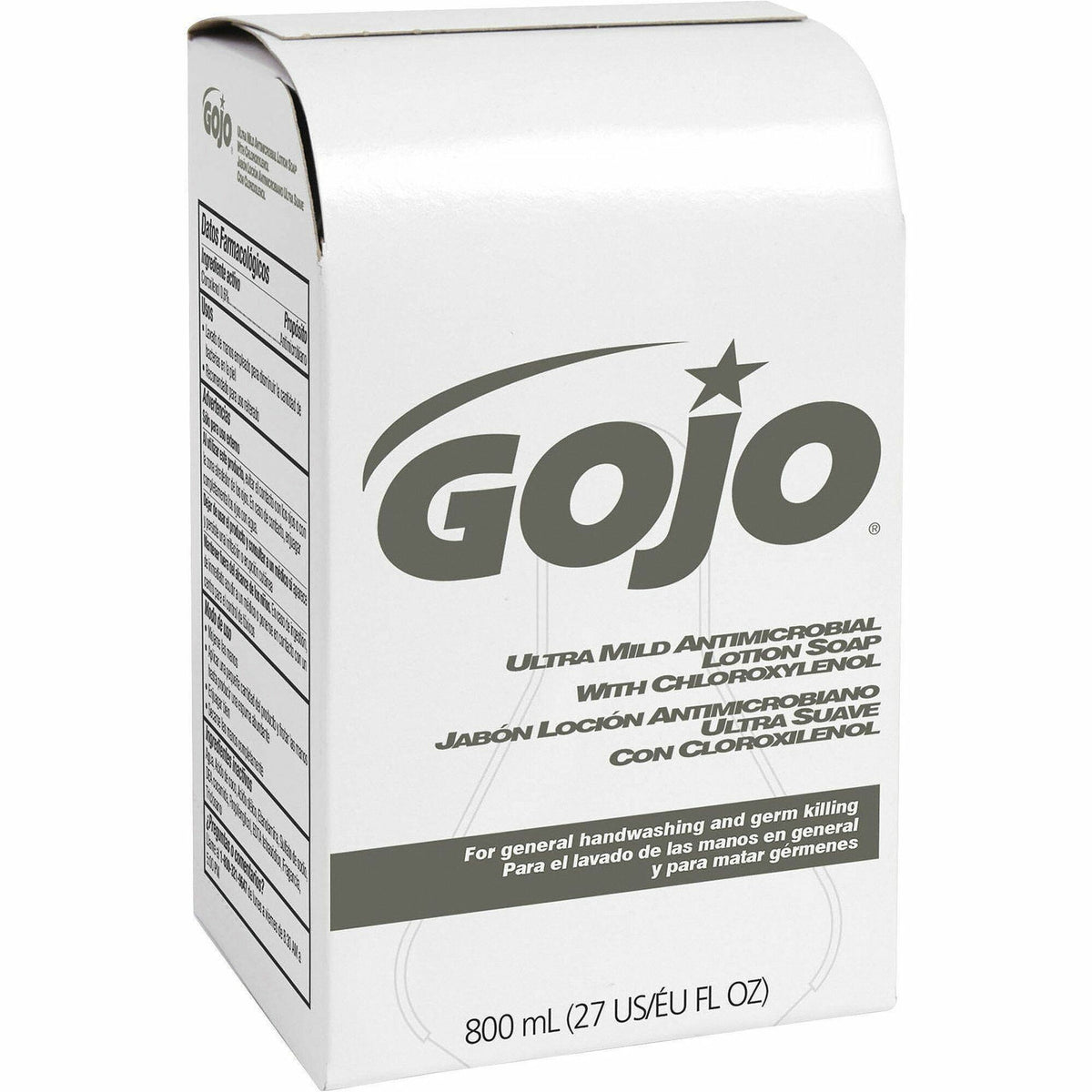 Gojo® Ultra Mild Antimicrobial Lotion Soap Refill - Coconut Scent - 27.05 fl oz - Kill Germs - Hand - White - Bio-based,