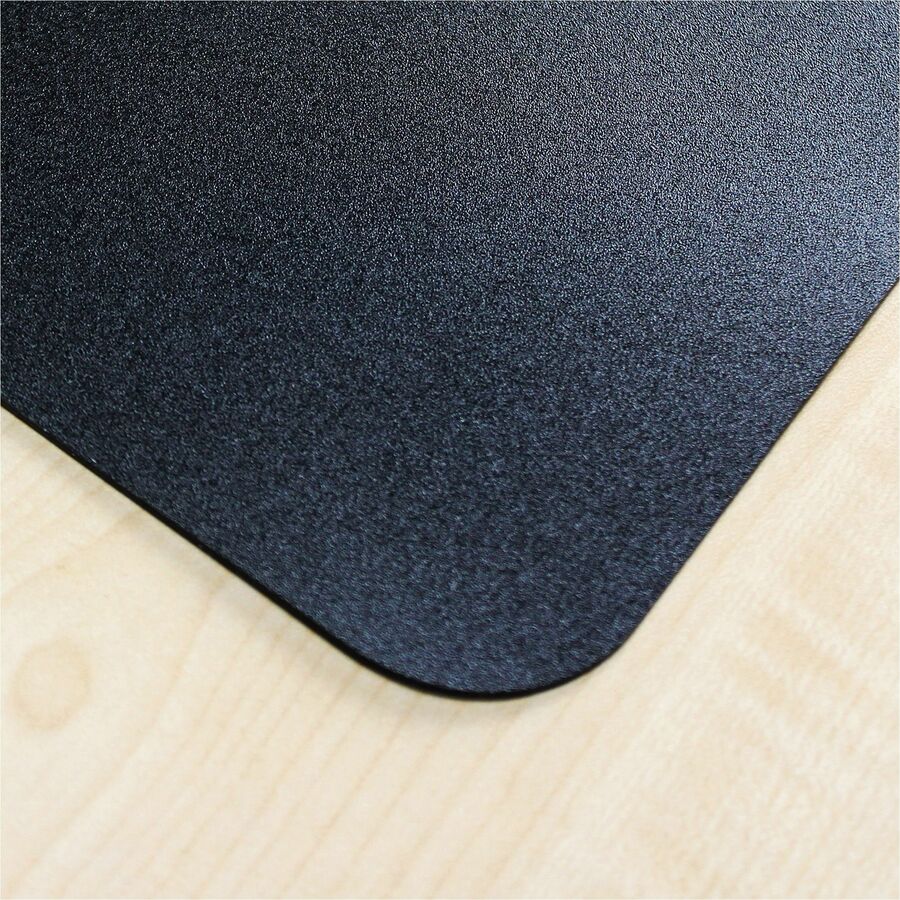 Lorell 39655 Desk Pad - Rectangular - 24" Width x 19" Depth - Black