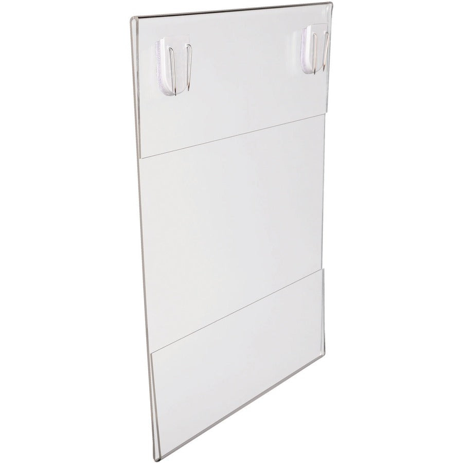 Lorell Cubicle Frame - 8.50" Holding Width x 11" Holding Height - Rectangular Shape - Wall Mountable - Wall, File Cabine