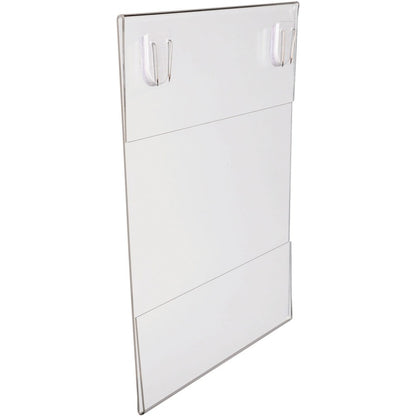 Lorell Cubicle Frame - 8.50" Holding Width x 11" Holding Height - Rectangular Shape - Wall Mountable - Wall, File Cabine