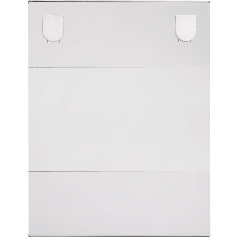 Lorell Cubicle Frame - 8.50" Holding Width x 11" Holding Height - Rectangular Shape - Wall Mountable - Wall, File Cabine