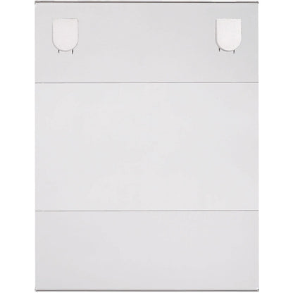 Lorell Cubicle Frame - 8.50" Holding Width x 11" Holding Height - Rectangular Shape - Wall Mountable - Wall, File Cabine