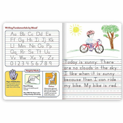 Mead K-2 Classroom Primary Journal - 100 Sheets - 7 1/2" x 9 4/5" Sheet Size - Assorted Cover - 1 Each
