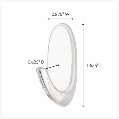 Command Hook Trial Pack - Medium - 2 lb (907.2 g) Capacity - White - 50 / Carton