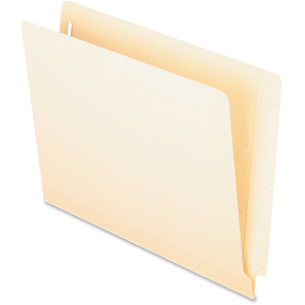 Pendaflex Straight Tab Cut Letter Recycled End Tab File Folder - 2" Folder Capacity - 8 1/2" x 11" - 400 Sheets Capacity