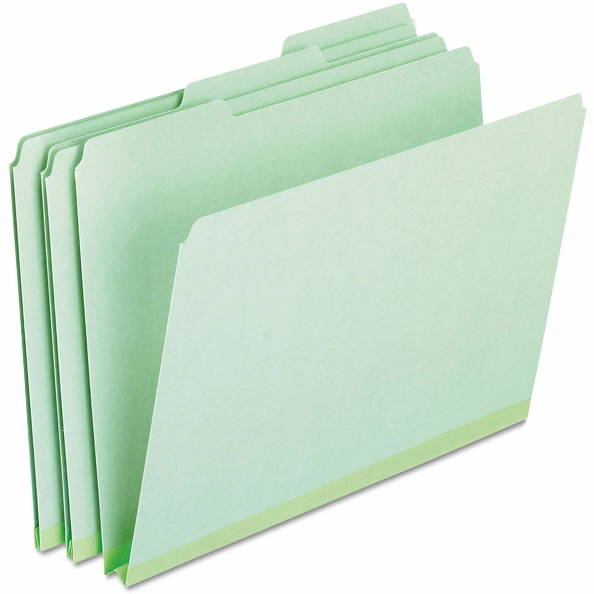 Pendaflex 1/3 Tab Cut Letter Top Tab File Folder - 8 1/2" x 11" - 1" Expansion - Top Tab Location - Assorted Tab Positio