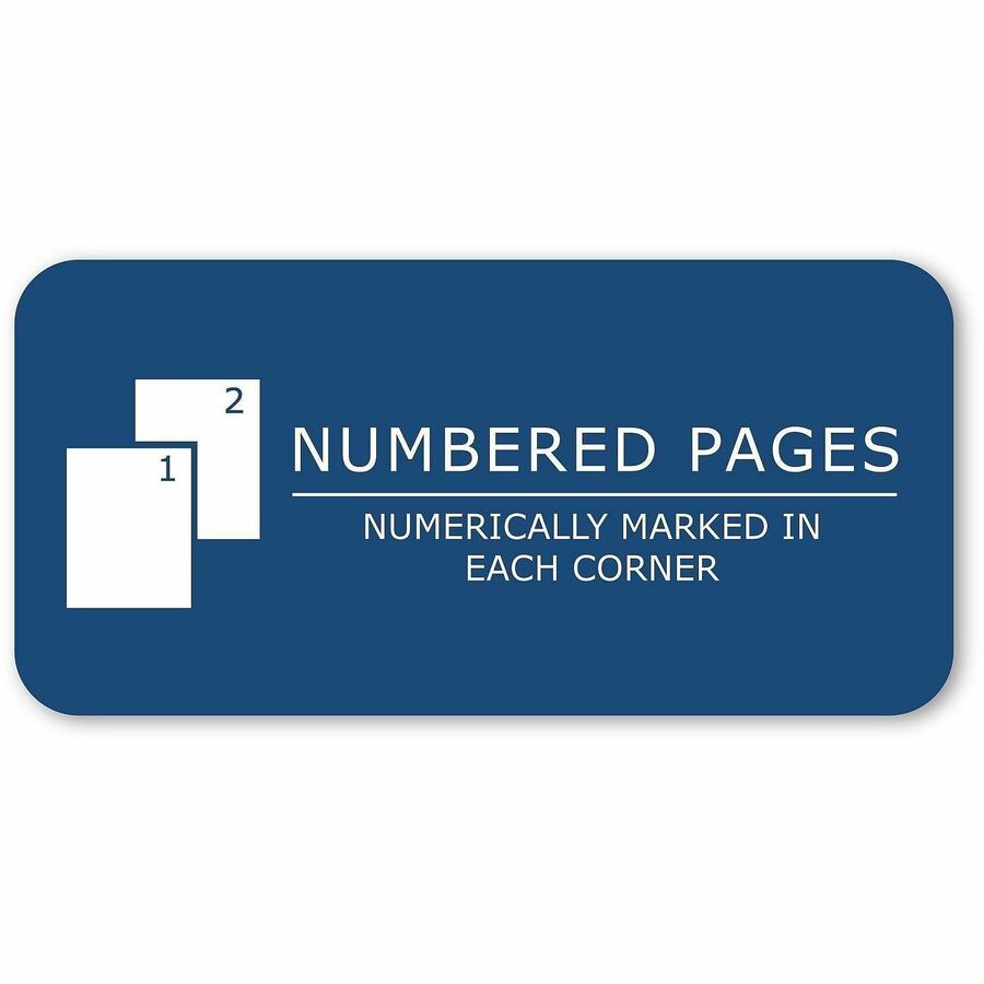 Roaring Spring 4x4 Graph Single Copy Lab Book with Numbered Pages - 72 Sheets - 144 Pages - Printed - Casebound/Sewn - 1