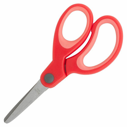 Sparco 5" Kids Blunt End Scissors - 5" Overall Length - Blunted Tip - Assorted - 12 / Pack