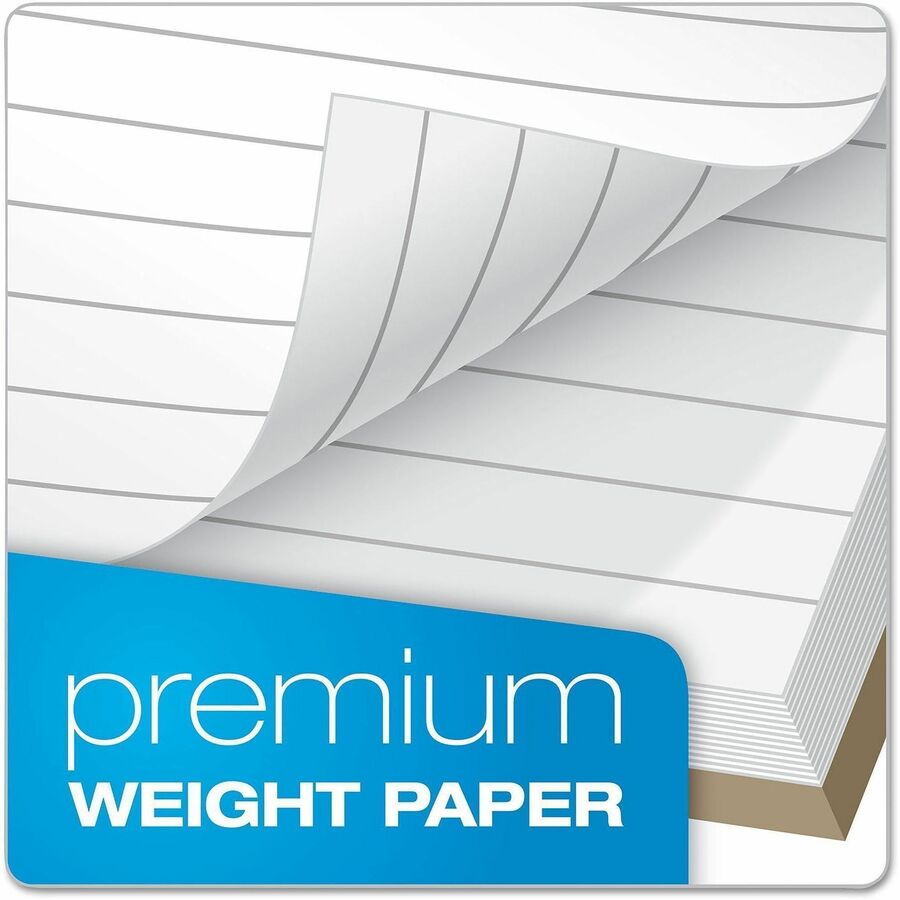 Ampad Gold Fibre Personal Notebook - 100 Sheets - Wire Bound - 0.28" Ruled - 20 lb Basis Weight - 5" x 7" Sheet Size - W