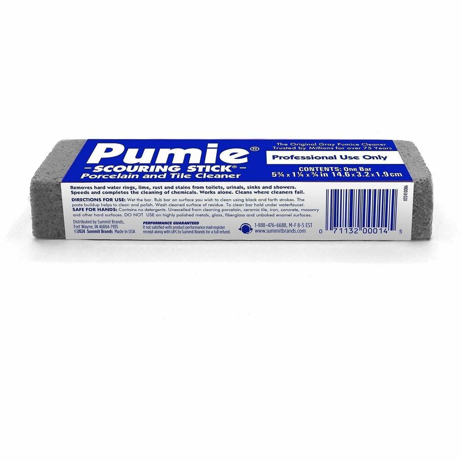 U.S. Pumice US Pumice Co. Heavy Duty Pumie Scouring Stick - For Multipurpose - 12 / Pack