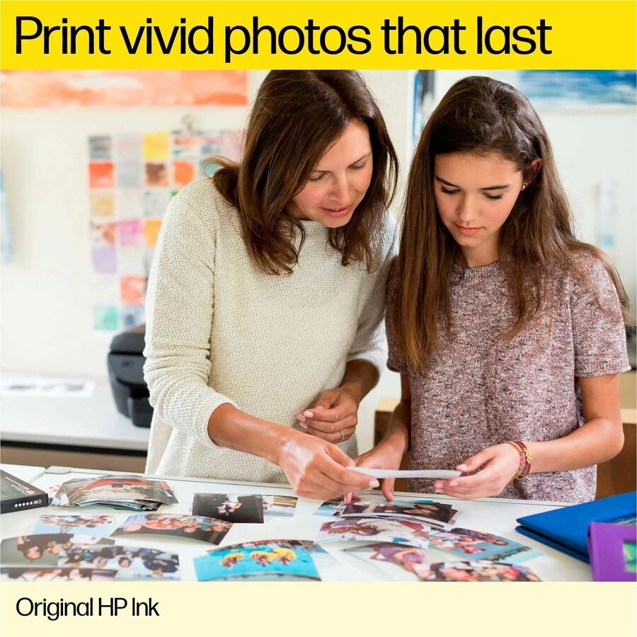 HP 62 (C2P06AN) Original Inkjet Ink Cartridge - Cyan, Magenta, Yellow - 1 Each - 165 Pages