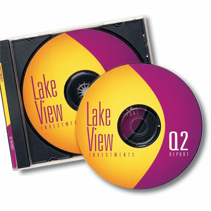 Avery® Clear CD/DVD Inkjet Matte Labels - Permanent Adhesive - Inkjet - Matte - Matte White - Paper - 2 / Sheet - 50 Tot