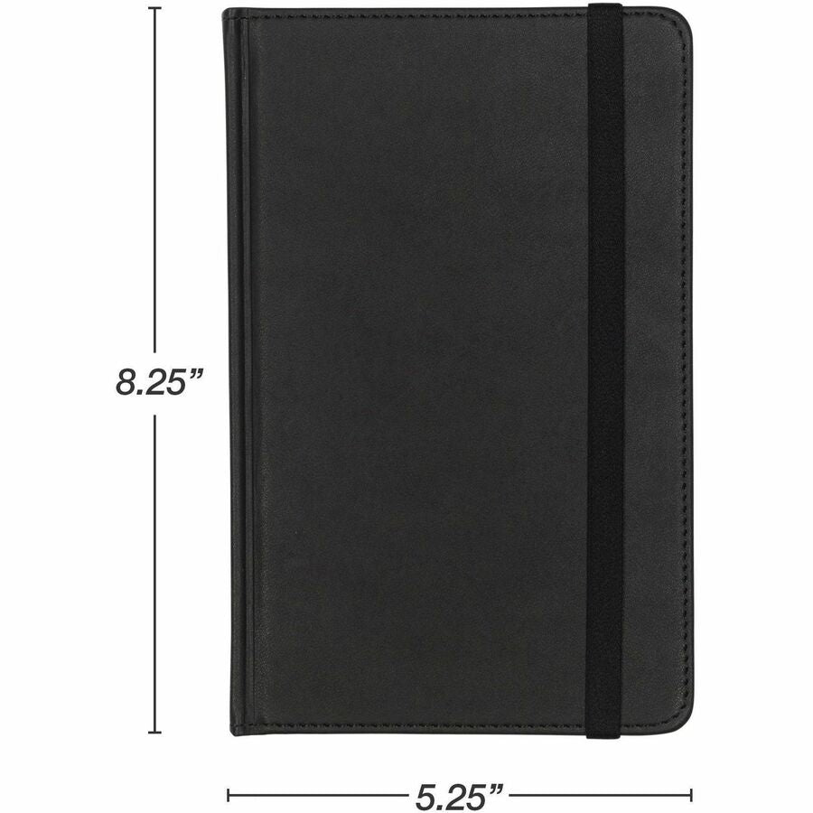 Samsill Classic Hardbound Journal - 120 Sheets - 240 Pages - Front Ruling Surface - Ruled Front Ruling - 90 g/m² Grammag