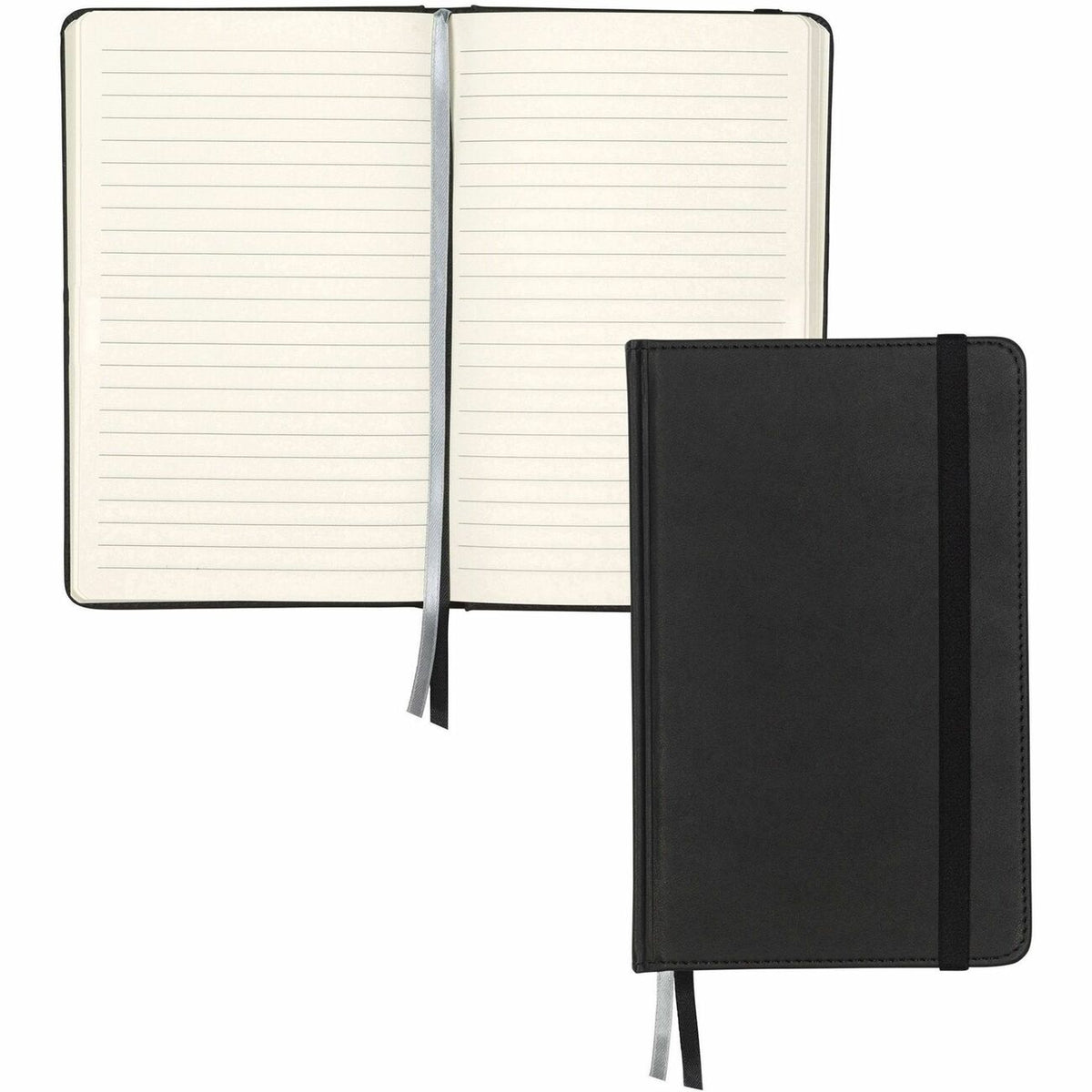 Samsill Classic Hardbound Journal - 120 Sheets - 240 Pages - Front Ruling Surface - Ruled Front Ruling - 90 g/m² Grammag