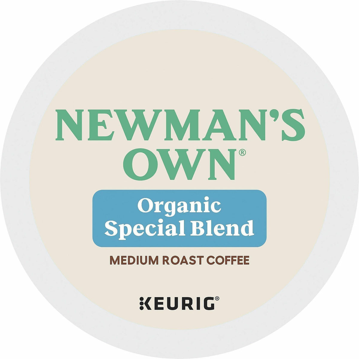 Newman's Own® Organics K-Cup Organic Special Blend Coffee - Compatible with Keurig Brewer - Regular - Dark - K-Cup - Spe