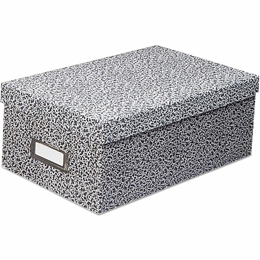 Oxford Index Card Storage Boxes - Media Size Supported: Index Card 3" x 5" - 1200 x Index Card (3" x 5") - Lift-off Clos
