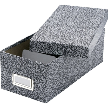 Oxford Index Card Storage Boxes - Media Size Supported: Index Card 3" x 5" - 1200 x Index Card (3" x 5") - Lift-off Clos