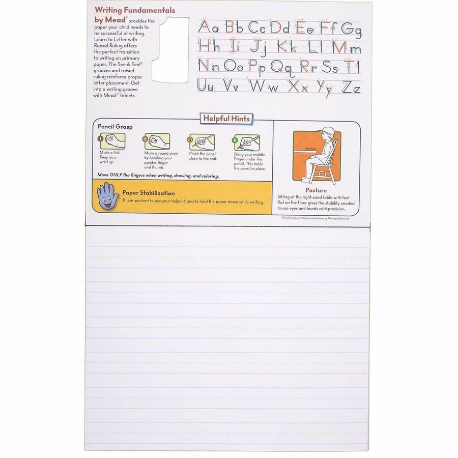 Mead Learn To Letter Writing Book Printed Book - Book - 1 Each